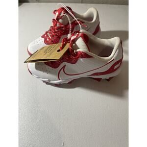 Nike Diamond Fastflex Baseball Cleats Youth 3Y Big Kids White Red DJ6525-104